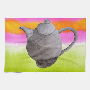 Linge De Cuisine Rainbow Teapot partie thé