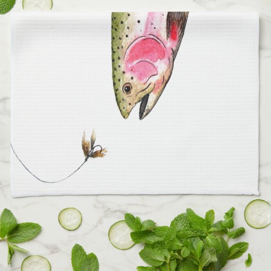 Linge De Cuisine Rainbow Trout Fly (Plié)