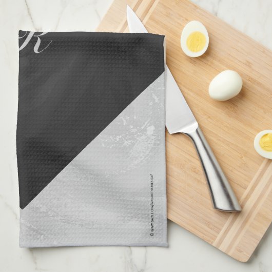 Linge De Cuisine Rainy Sky (Quart Plié)