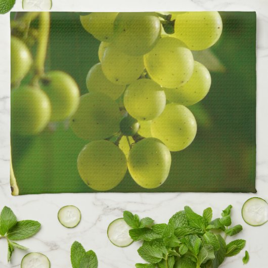 Linge De Cuisine Raisins (Plié)