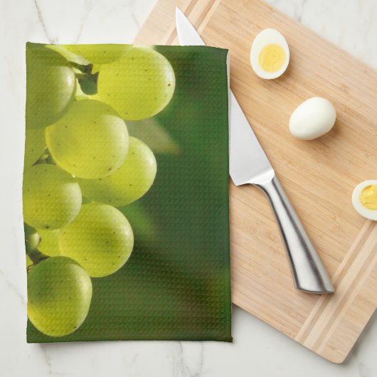 Linge De Cuisine Raisins (Quart Plié)