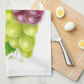 Linge De Cuisine Raisins (Quart Plié)