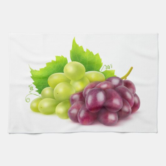Linge De Cuisine Raisins (Horizontal)