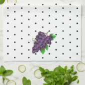 Linge De Cuisine Raisins (Plié)