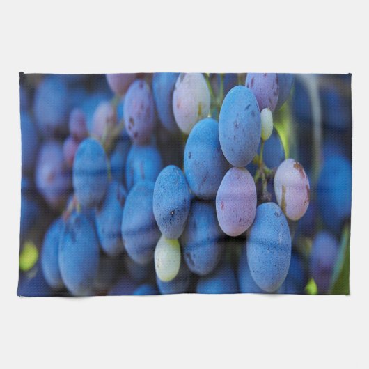 Linge De Cuisine Raisins (Horizontal)