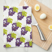 Linge De Cuisine Raisins (Quart Plié)