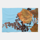 Linge De Cuisine Raisins de givre Art nouveau (Horizontal)