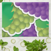 Linge De Cuisine Raisins mélangés (Plié)