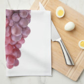 Linge De Cuisine raisins roses (Quart Plié)