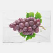 Linge De Cuisine Raisins rouges (Horizontal)
