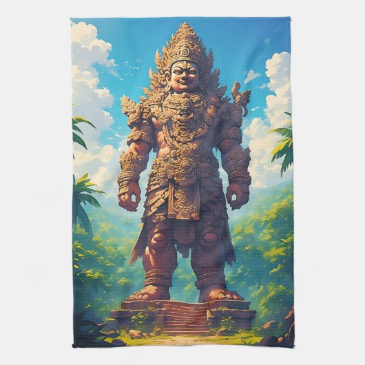 Linge De Cuisine « Raksasa Nusantara » (Géant de l'Archipel) (Vertical)