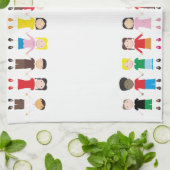 Linge De Cuisine Rangée Enfants (Plié)