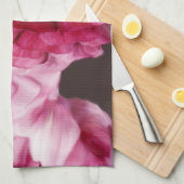 Linge De Cuisine Ranunculus rouge (Quart Plié)