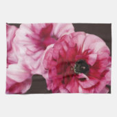 Linge De Cuisine Ranunculus rouge (Horizontal)