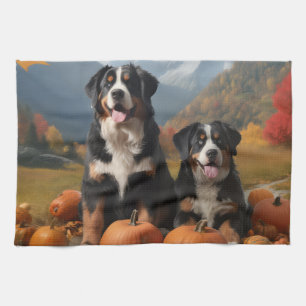 Linge De Cuisine Râpeur de montagne suisse automnal de pumpkin déli