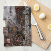 Linge De Cuisine Rappelez-vous tombé - septembre 11, 2001 (Quart Plié)