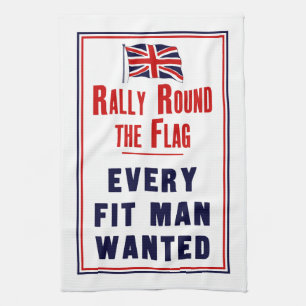 Linge De Cuisine Rassemblement Autour Du Drapeau ~ Chaque Fit Homme