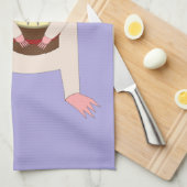 Linge De Cuisine Rat de Siamese avec gâteau d'anniversaire (Quart Plié)