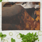 Linge De Cuisine Rat Terrier à l'automne Feuilles automne Inspire (Plié)