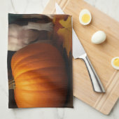 Linge De Cuisine Rat Terrier Chiot Automne Citrouille délice (Quart Plié)