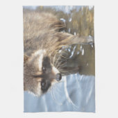 Linge De Cuisine Raton laveur (Vertical)