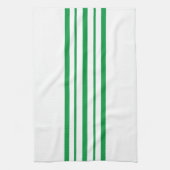 Linge De Cuisine Rayure verte (Vertical)
