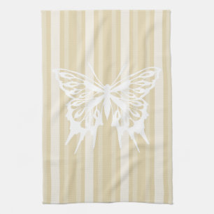 Linge De Cuisine Rayure victorienne de cire d'abeille avec le