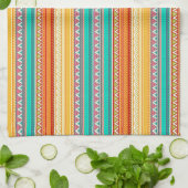 Linge De Cuisine Rayures aztèques (Plié)