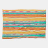 Linge De Cuisine Rayures aztèques (Horizontal)