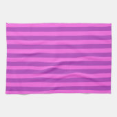 Linge De Cuisine Rayures bicolores violettes (Horizontal)