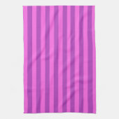 Linge De Cuisine Rayures bicolores violettes (Vertical)