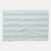 Linge De Cuisine Rayures bleu clair (Horizontal)