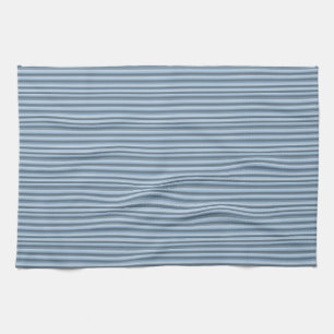 Linge De Cuisine Rayures bleues