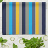Linge De Cuisine Rayures Colorées (Plié)