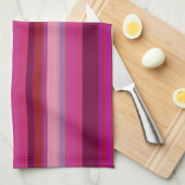 Linge De Cuisine Rayures de bonbon (Quart Plié)