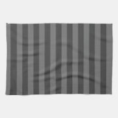 Linge De Cuisine Rayures de Gris (Horizontal)