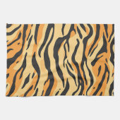 Linge De Cuisine Rayures de tigre (Horizontal)