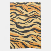 Linge De Cuisine Rayures de tigre (Vertical)