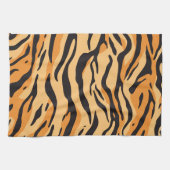 Linge De Cuisine Rayures de tigre (Horizontal)
