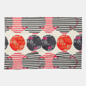 Linge De Cuisine Rayures de tranche de citron bold (7) (Horizontal)
