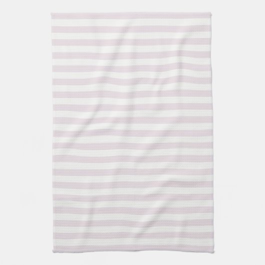 Linge De Cuisine Rayures Intemporelles Rose Pastel (Vertical)