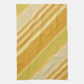Linge De Cuisine Rayures Jaune Ensoleillé (Vertical)