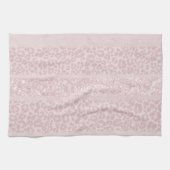 Linge De Cuisine Rayures Pailletées Léopard Glam 10 (Horizontal)
