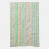 Linge De Cuisine Rayures pastel aspect lin (Vertical)