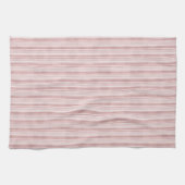 Linge De Cuisine Rayures roses (Horizontal)