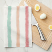 Linge De Cuisine Rayures Seabreeze (Quart Plié)