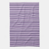 Linge De Cuisine Rayures violettes (Vertical)