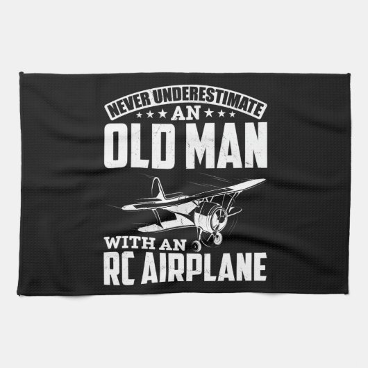 Linge De Cuisine RC Aircraft Dad Funny Men RC Pilot Father (Horizontal)