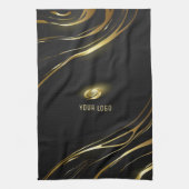 Linge De Cuisine Realistic elegant Black Gold Hair Style (Vertical)