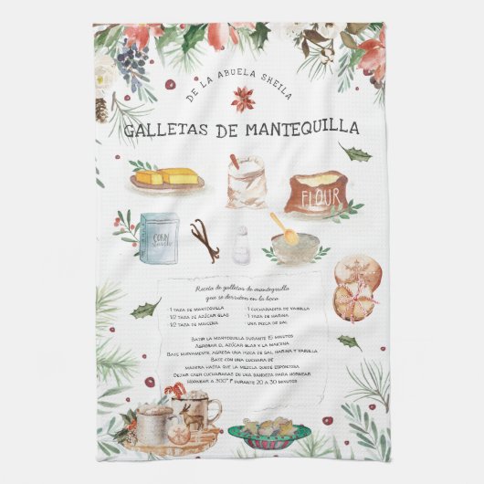 Linge De Cuisine Receta de galletas de Mantequilla (Vertical)